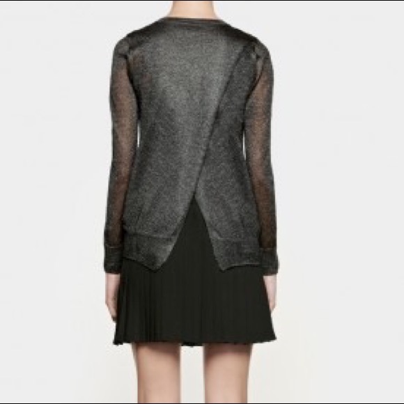All Saints Ardell Jumper Dress Lurex 